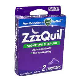 6 Wholesale Travel Size Nighttime Sleep Aid Liquicaps - Box Of 2