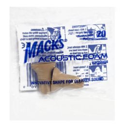 100 Bulk Acoustic Foam Earplugs - Pack Of 1