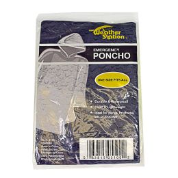 6 Pieces Emergency Poncho - Clear - Outdoor Recreation