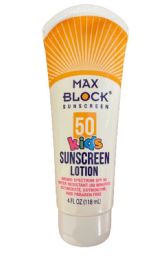24 Wholesale Kids Sunscreen Lotion Spf 50 4 oz