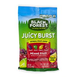 48 Pieces Black Forest Juicy Burst Gummies - 2.25 Oz. - Food & Beverage