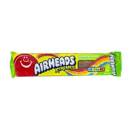18 Wholesale Airheads Xtremes Rainbow Berry Candy - 2 Oz.