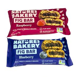 24 Pieces Two Flavor Fig Bars Variety Pack - 2 Oz. - Food & Beverage