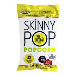 12 Bulk Skinny Pop White Cheddar Popcorn - 1 Oz.