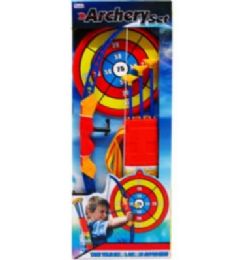 12 Pieces 22" Super Archery Play Set W/ Case - Toys & Games