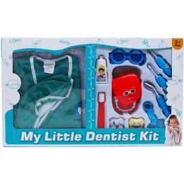 6 Sets Kid's Size Dentist Vest & Cap W/ Accss In Window Box - Baby Toys