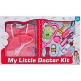 6 Sets Kid's Size Doctor Vest & Cap W/ Accss - Baby Toys