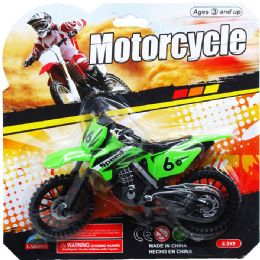 48 Wholesale 7" Motorcycle, 3 Assorted Colors