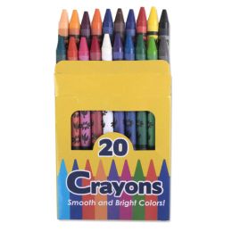 100 Bulk Crayons 20 Pack