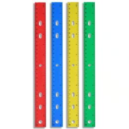 100 Pieces Plastic 12 Inch Rulers - Rulers