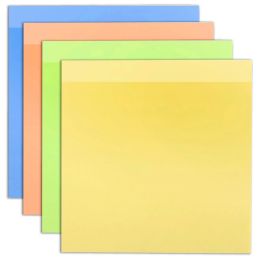 100 Packs Sticky Notes - Assorted Colors - Sticky Note & Notepads
