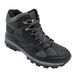 12 Pairs Men's Ankle High Hiking Boots - Men's Work Boots