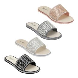 40 Pairs Women's Glitter Wrap Rhinestone Sandals - Women's Sandals