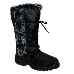 12 Wholesale Women's Boots Black