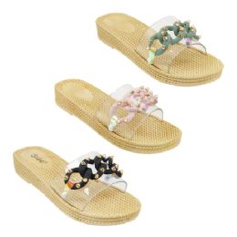 30 Wholesale Women's Spike And Chain Slide