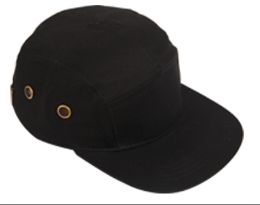 12 Pieces 5 Panel Hats In Black - Baseball Caps & Snap Backs