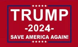 24 of Trump 2024 Save America Again Flag