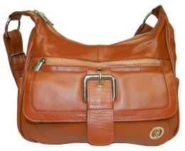 4 Pieces Women's Purses And Handbags Satchel Tote Shoulder Bag In Brown - Leather Purses and Handbags