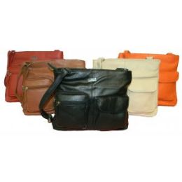 4 Wholesale Lightweight Medium Crossbody Bag Shoulder Bag With Multi Pocket For Women In Red