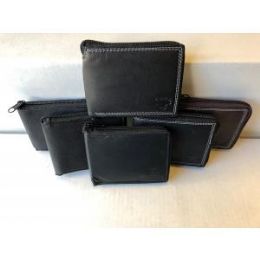 100 Pieces Mens Zipper Wallet - Wallets & Handbags
