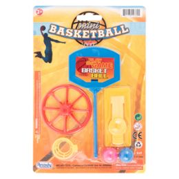 48 Pieces Mini Basketball Game 4 Piece Set - Novelty Toys