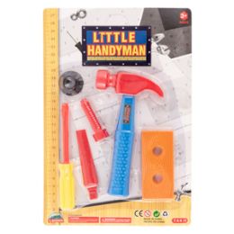 36 Pieces Little Handyman 6 Piece Set - Light Up Toys