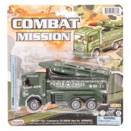 36 Pieces Friction Powered Combat Mission Vehicle - Cars, Planes, Trains & Bikes