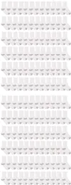 144 Pairs Yacht & Smith Kid's Cotton White With Gray Heel/toe Crew Socks - Kids Socks for Homeless and Charity