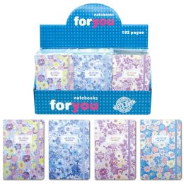 24 Pieces Note Book Flower Large - Notebooks