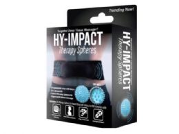 18 of HY-Impact 3 Speed Vibrating Massage Therapy Spheres With Expandable Strap