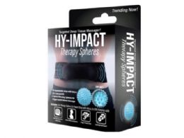 18 pieces HY-Impact 3 Speed Vibrating Massage Therapy Spheres With Expandable Strap - Back Scratchers and Massagers