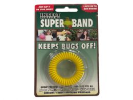 72 Bulk Superband Insect Repelling Bracelet