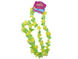 144 pieces Hawaiian Luau MultI-Color Lei - Party Necklaces & Bracelets