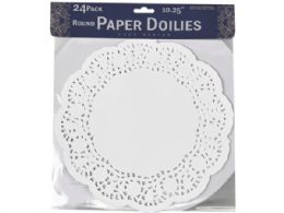 36 pieces 24 Piece Round Paper Doilies - Party Paper Goods