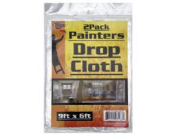 36 pieces 2 Pack 9 X 6 Drop Cloths - Paint and Supplies
