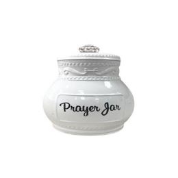 3 pieces Jar Jewel Top Prayer W/cards - Home Accessories