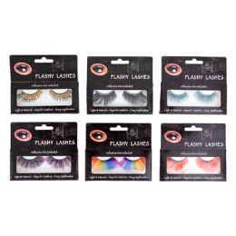 72 Wholesale False Eyelashes 6ast Novelty Styles In Window Box Adult Use