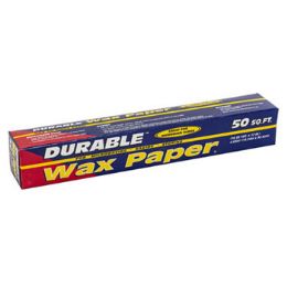24 pieces Wax Papers 50 Sq Ft 12in X 50 ft - Party Paper Goods