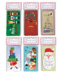 48 of Money/gift Card Holder 6ct 6ast Styles W/envelopes 6.25x3.25in Xmas Pb/hdr