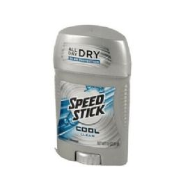 120 Bulk Speed Stick Men All Day Dry Deodorant 1.8oz Cool Clean
