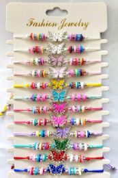 96 Bulk Butterfly Fashion Bracelet