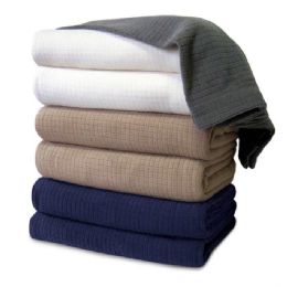 4 Wholesale Polartec Softec Blanket In Twin Size Cream Color