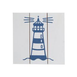 12 pieces Block Sign 6x6 Lighthouse - Signs & Flags