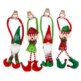 24 pieces Door Hanger Elf/gnome 4ast - Halloween