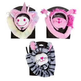 18 Wholesale Costume Animal Set 3pc Plus Hnose/headband/tail 3ast Hlwn Tcd