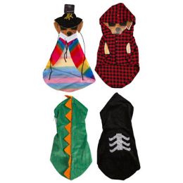 24 of Pet Costume 4ast Deluxe Polyster