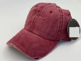 24 Wholesale Cap Men Women Plain Dad Hats Low Profile Pigment Dyed Burgandy Ball Cap