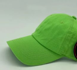 24 Wholesale Cap Men Women Plain Dad Hats Low Profile Lime Ball Cap