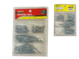 72 Pieces Assorted Nails 140gm - Screws Nails and Anchors