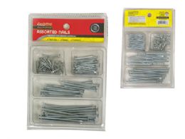 72 Pieces Asst Nails 140gm - Screws Nails and Anchors